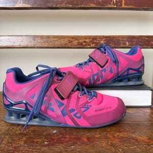 Inov-8 FastLift 335 Womens Pink Athletic Weightlifting Shoes Lifters
